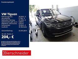Schwarz Gebraucht 2021 VW Tiguan Elegance SUV | 28.950 € (Superpreis)