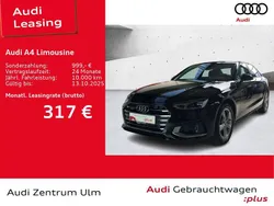 0e mythosschwarz metallic (metallic) Gebraucht 2024 Audi A4 Advanced Plus Limousine | 37.460 € (Fairer Preis)