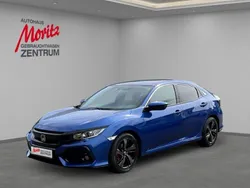 Blau Gebraucht 2017 Honda Civic Elegance Limousine | 18.450 € (Etwas zu teuer)
