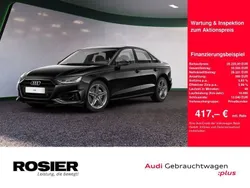 Schwarz / mythosschwarz (metallic) Gebraucht 2021 Audi A4 Advanced Plus Limousine | 29.220 € (Fairer Preis)