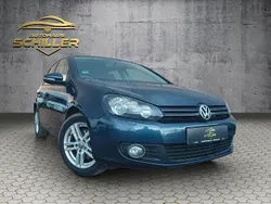 Blau Gebraucht 2009 VW Golf VI Comfortline Limousine | 4.990 € (Superpreis)