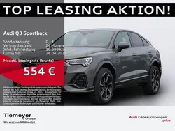 Grau Gebraucht 2023 Audi Q3 Sportback S-Line SUV | 44.690 € (Teuer)