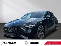 Schwarz Gebraucht 2024 Mercedes A250 AMG Limousine | 38.490 € (Fairer Preis)