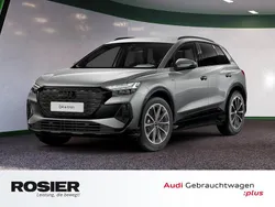 Grau / taifungrau Gebraucht 2024 Audi Q4 e-tron S-Line SUV | 42.440 € (Teuer)