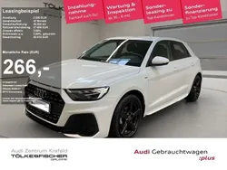 Gletscherweiss (metallic) Gebraucht 2024 Audi A1 Sportback S-Line Kleinwagen | 27.859 € (Fairer Preis)