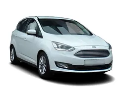 Weiss Gebraucht 2018 Ford C-MAX Titanium Van / Kleinbus | 14.549 € (Teuer)