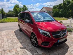 Rot Gebraucht 2022 Mercedes V300 Avantgarde Edition Van / Kleinbus | 59.999 € (Superpreis)
