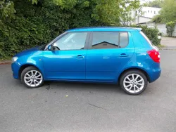 Blau Gebraucht 2014 Skoda Fabia Elegance Limousine | 4.950 € (Superpreis)