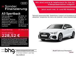 Weiß Gebraucht 2022 Audi A3 S-Line Limousine | 24.830 € (Superpreis)