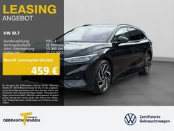 Schwarz Gebraucht 2024 VW ID.7 Pro Limousine | 46.420 € (Fairer Preis)
