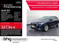 Navarrablau metallic Gebraucht 2022 Audi Q3 S-Line SUV | 29.790 € (Guter Preis)