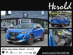Blau Gebraucht 2021 Peugeot e-2008 Allure SUV | 15.900 € (Superpreis)