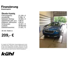 Raceblau metallic Gebraucht 2023 Skoda Kamiq Tour SUV | 20.890 € (Fairer Preis)