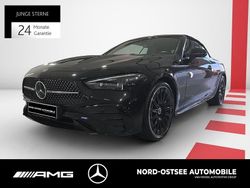 Metalliclack obsidianschwarz Gebraucht 2024 Mercedes CLE220 AMG Line Premium Plus Cabrio | 61.990 € (Teuer)