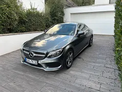 Grau Gebraucht 2018 Mercedes C180 AMG line Coupé | 26.400 € (Fairer Preis)