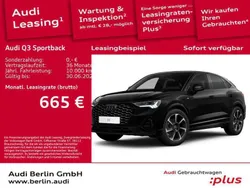 Mythosschwarz metallic Gebraucht 2024 Audi Q3 S-Line SUV | 45.100 € (Teuer)