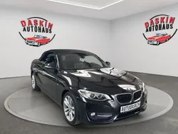 Schwarz Gebraucht 2016 BMW 218 Sport Line Cabrio | 15.700 € (Fairer Preis)