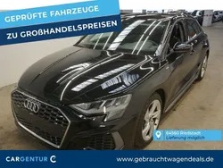 Mythosschwarz Gebraucht 2022 Audi A3 Sportback S-Line Limousine | 21.985 € (Superpreis)