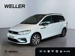 Pure white Gebraucht 2020 VW Touran Highline Van / Kleinbus | 30.480 € (Etwas zu teuer)