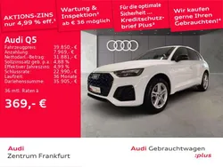 Weiß Gebraucht 2022 Audi Q5 S-Line SUV | 39.650 € (Superpreis)