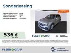 Silber (pyrit silber metallic) Gebraucht 2021 VW Tiguan R-line SUV | 37.950 € (Etwas zu teuer)