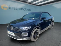 Schwarz Gebraucht 2021 VW T-Roc Cabriolet Cabrio | 19.599 € (Fairer Preis)