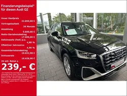 Schwarz Gebraucht 2021 Audi Q2 S-Line SUV | 22.890 € (Guter Preis)