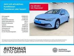 Weiß (pure white) Gebraucht 2022 VW Golf VIII Life Kombi | 20.480 € (Fairer Preis)