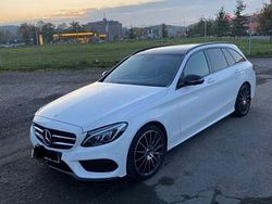 Weiß Gebraucht 2017 Mercedes C250 AMG line Limousine | 24.900 € (Fairer Preis)
