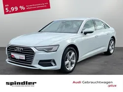 Gletscherweiß metallic Gebraucht 2021 Audi A6 Sport Limousine | 33.180 € (Guter Preis)