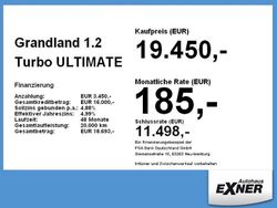 Schwarz Gebraucht 2021 Opel Grandland X Ultimate SUV | 19.450 € (Fairer Preis)