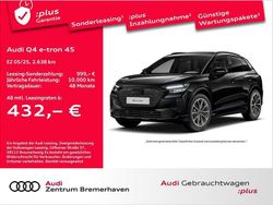 Mythosschwarz metallic Gebraucht 2025 Audi Q4 e-tron Ambiente SUV | 47.431 € (Fairer Preis)
