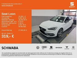 Weiß Gebraucht 2022 Seat Leon FR Limousine | 24.390 € (Fairer Preis)
