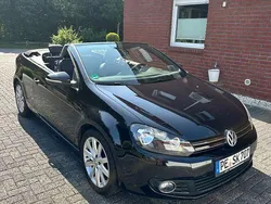 Schwarz Gebraucht 2012 VW Golf Cabriolet Cabrio | 5.555 € (Guter Preis)