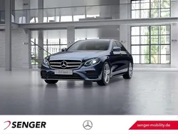 Blau Gebraucht 2017 Mercedes E220 AMG Limousine | 25.390 € (Guter Preis)