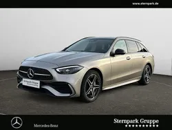 Silber Gebraucht 2024 Mercedes C300e AMG line Limousine | 49.980 € (Etwas zu teuer)