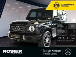 Schwarz / obsidianschwarz (metallic) Gebraucht 2022 Mercedes G500 AMG SUV | 129.990 €