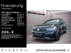 Schwarz Gebraucht 2024 VW Tiguan Allspace R-line SUV | 52.490 € (Teuer)