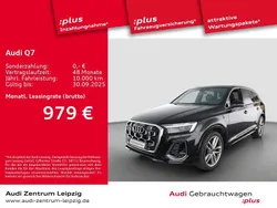 Mythosschwarz metallic Gebraucht 2024 Audi Q7 S-Line SUV | 84.950 € (Etwas zu teuer)