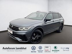 Grau platinum grey Gebraucht 2022 VW Tiguan Allspace R-line SUV | 40.630 € (Etwas zu teuer)