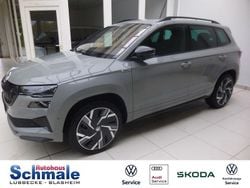Grau Gebraucht 2022 Skoda Karoq SportLine SUV | 30.990 € (Fairer Preis)
