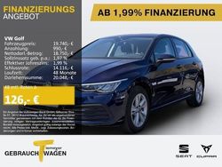 Blau Gebraucht 2024 VW Golf VIII Life Kleinwagen | 21.040 € (Superpreis)