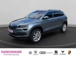 Grau Gebraucht 2021 Skoda Karoq Clever SUV | 24.480 € (Fairer Preis)