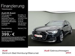 Mythosschwarz metallic Gebraucht 2024 Audi A6 S-Line Kombi | 49.890 € (Guter Preis)