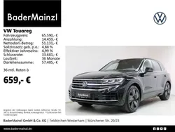 Grenadillschwarz metallic Gebraucht 2024 VW Touareg Elegance SUV | 65.590 € (Fairer Preis)