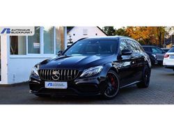 Obsidianschwarz (metallic) Gebraucht 2017 Mercedes C63S AMG Kombi | 43.780 € (Superpreis)
