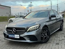 Selenitgrau metalliclack Gebraucht 2019 Mercedes C300e AMG line Limousine | 26.950 € (Etwas zu teuer)
