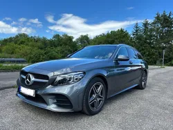 Grau Gebraucht 2020 Mercedes C200 AMG line Kombi | 29.950 €