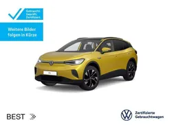Honey yellow metallic (metallic) Gebraucht 2021 VW ID.4 Pro Performance SUV | 29.999 € (Fairer Preis)