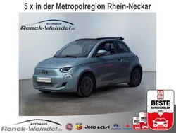 Eis blau) (blau Gebraucht 2021 Fiat 500e Passion Cabrio | 18.989 € (Fairer Preis)